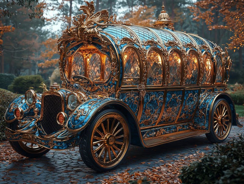Neo baroque luxury carriage